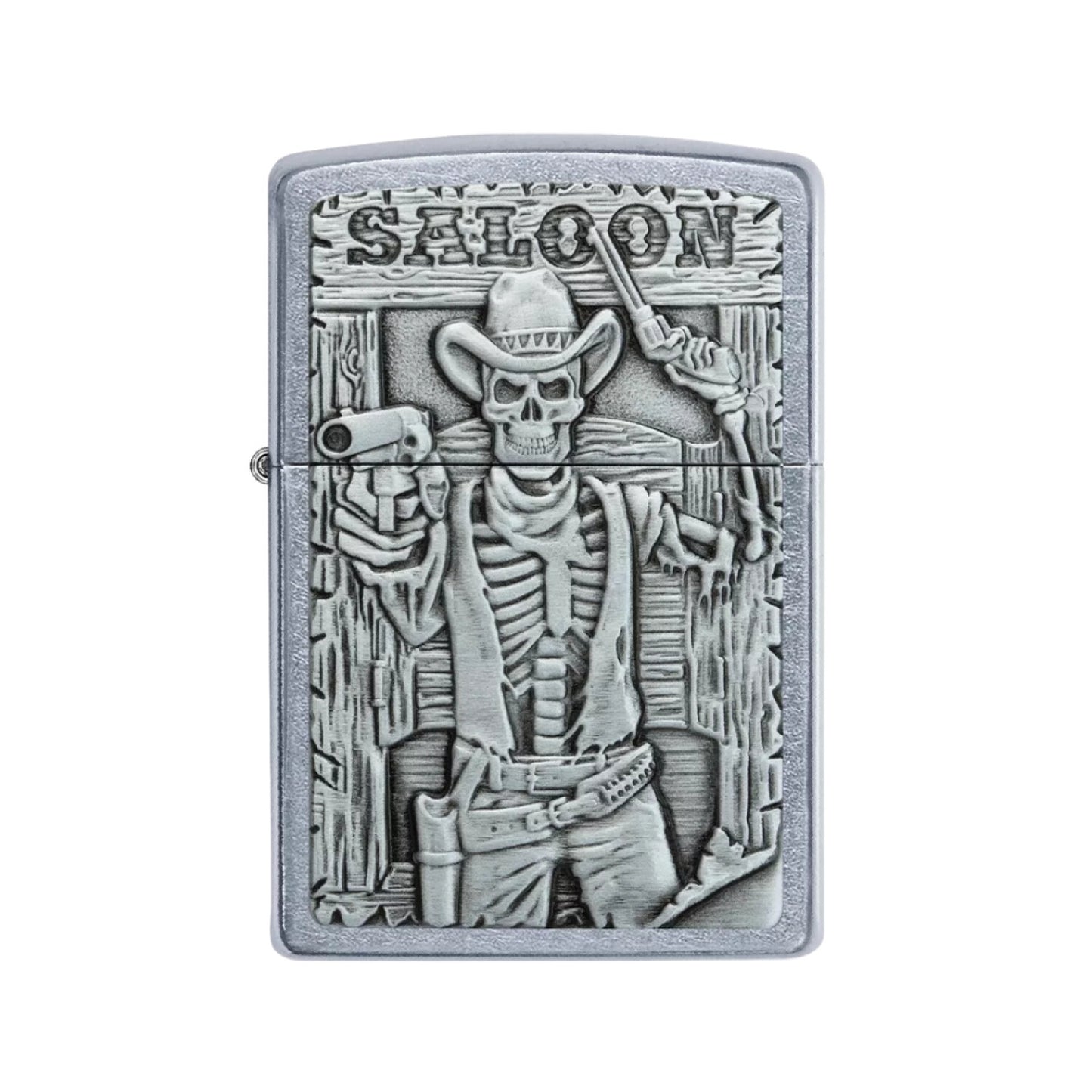 Saloon Skull Emblem Design