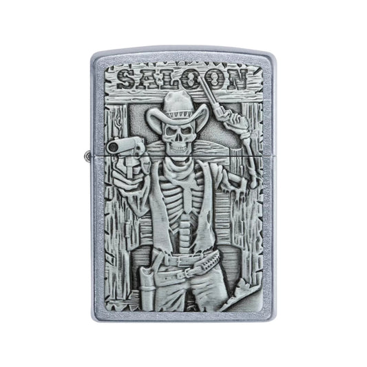 Saloon Skull Emblem Design